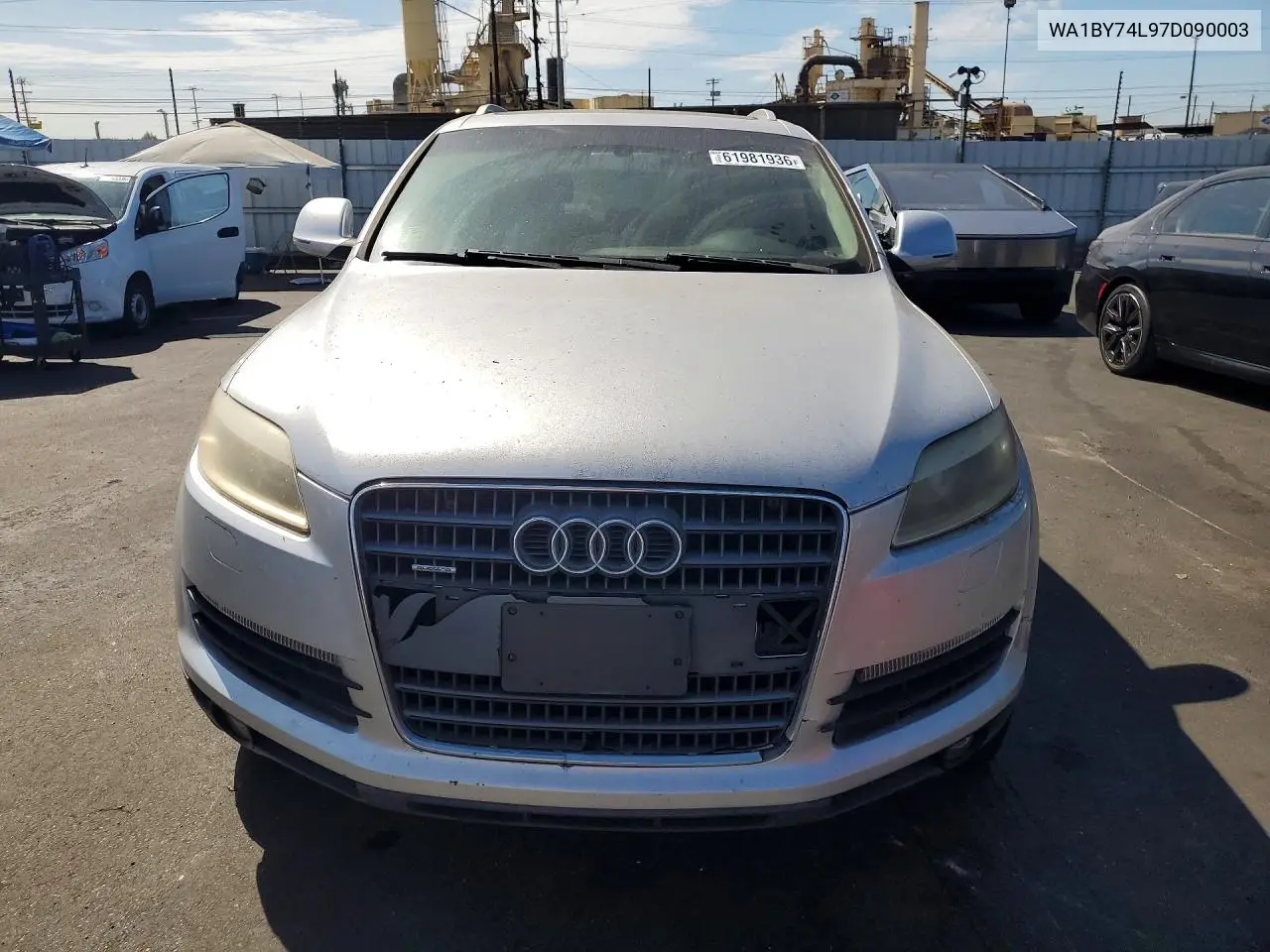 2007 Audi Q7 3.6 Quattro Premium VIN: WA1BY74L97D090003 Lot: 61981936