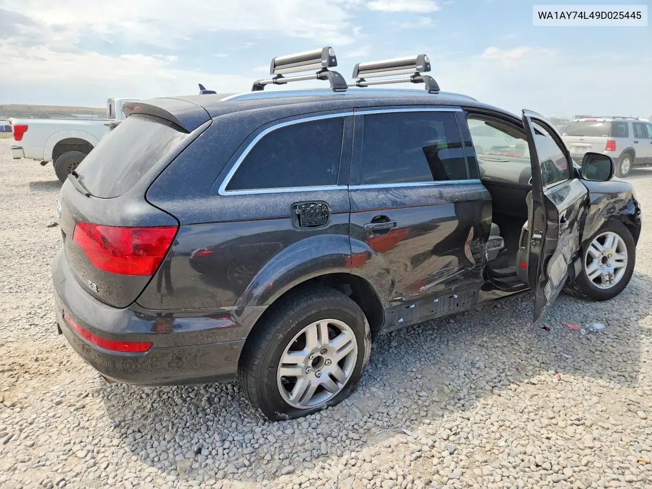 2009 Audi Q7 3.6 Quattro VIN: WA1AY74L49D025445 Lot: 59905756