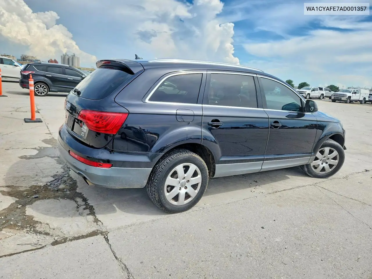 2010 Audi Q7 Premium VIN: WA1CYAFE7AD001357 Lot: 85975355