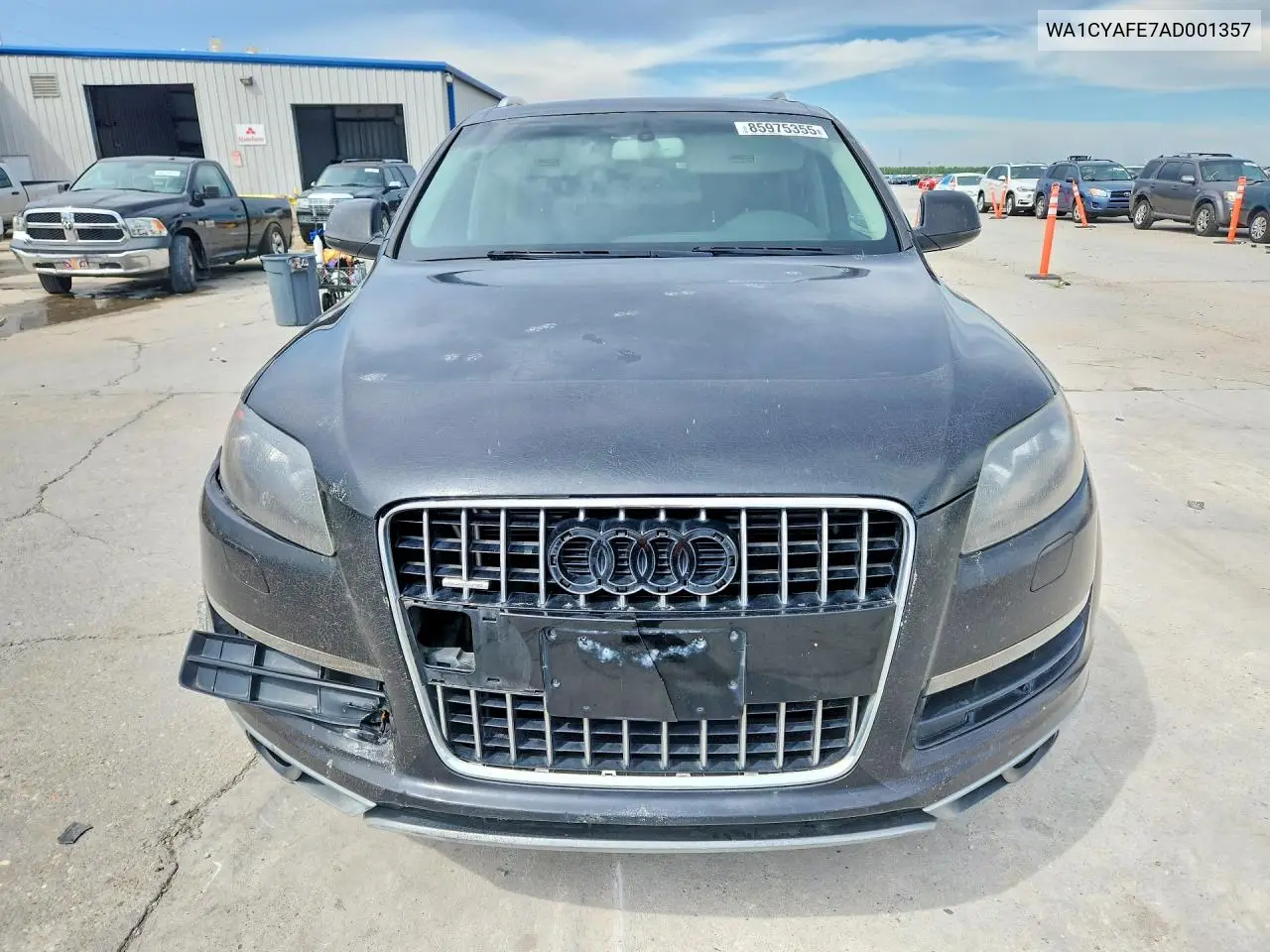 2010 Audi Q7 Premium VIN: WA1CYAFE7AD001357 Lot: 85975355