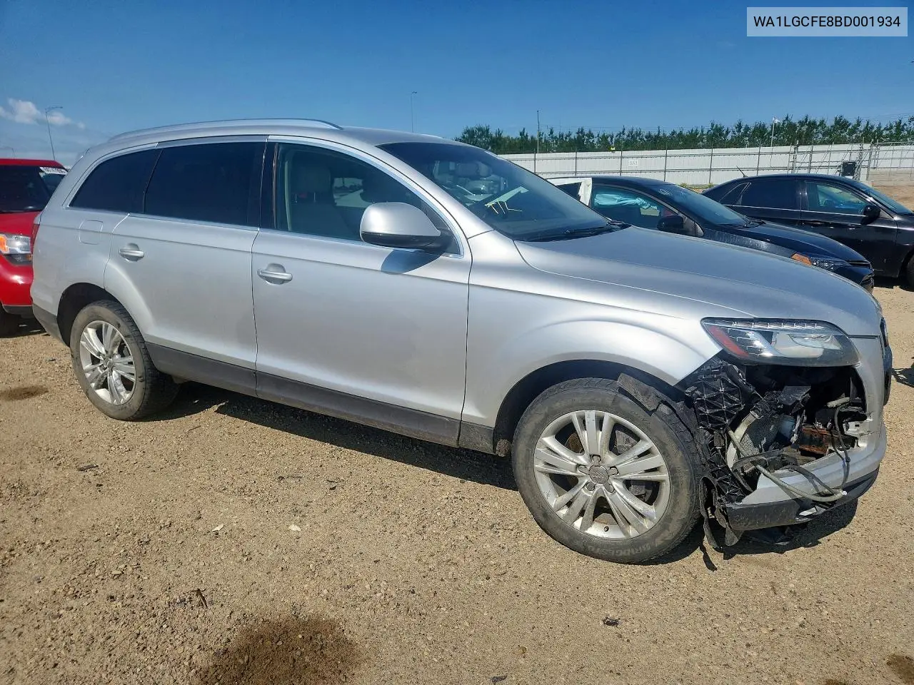 2011 Audi Q7 Premium Plus VIN: WA1LGCFE8BD001934 Lot: 59875586
