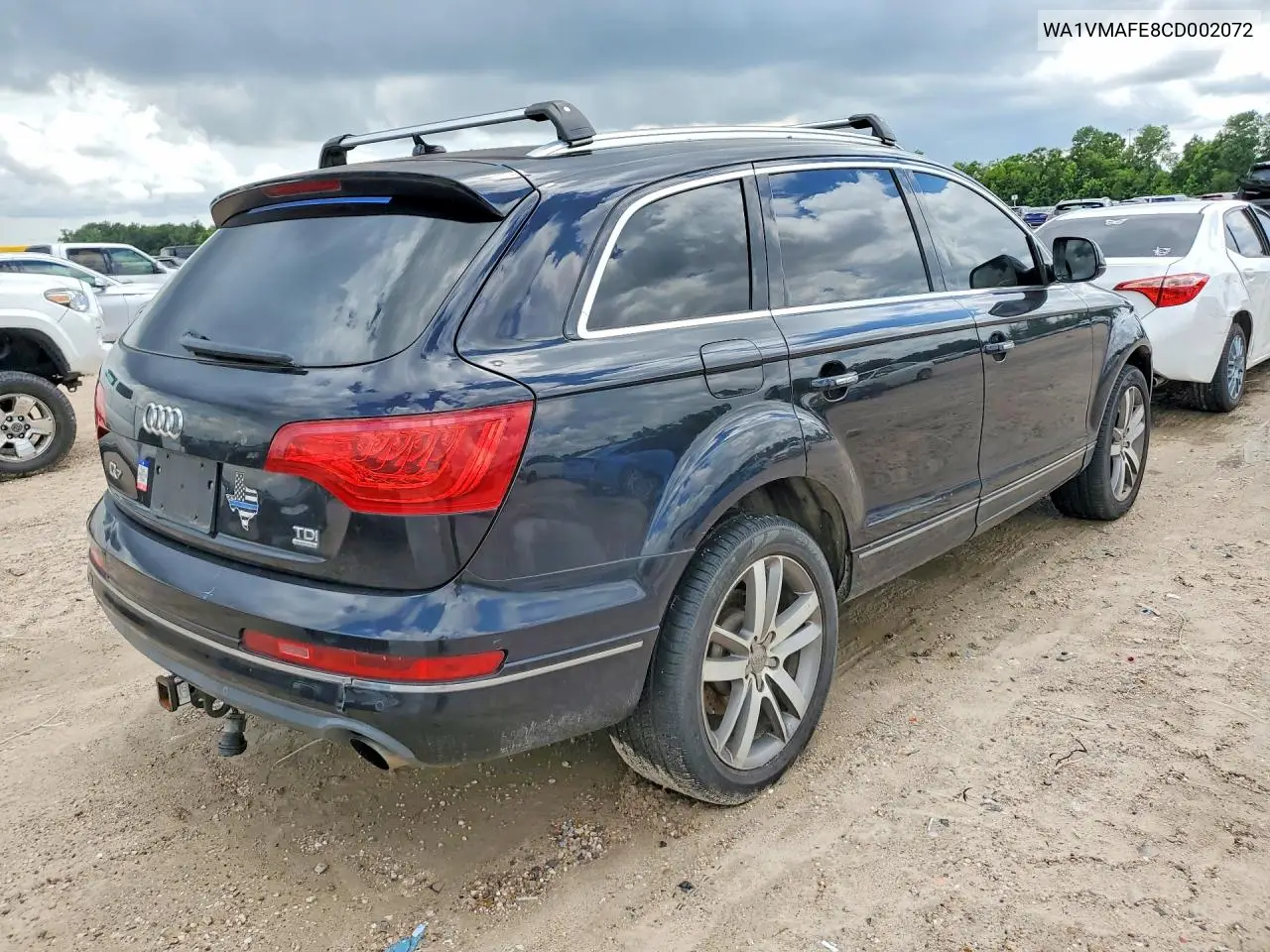 2012 Audi Q7 Prestige VIN: WA1VMAFE8CD002072 Lot: 56412776
