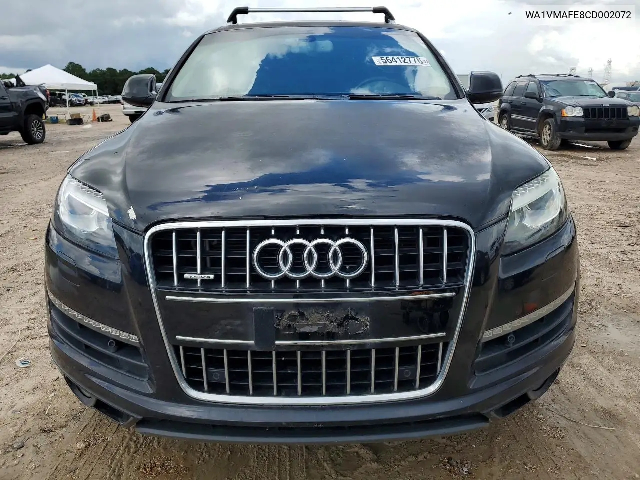 2012 Audi Q7 Prestige VIN: WA1VMAFE8CD002072 Lot: 56412776