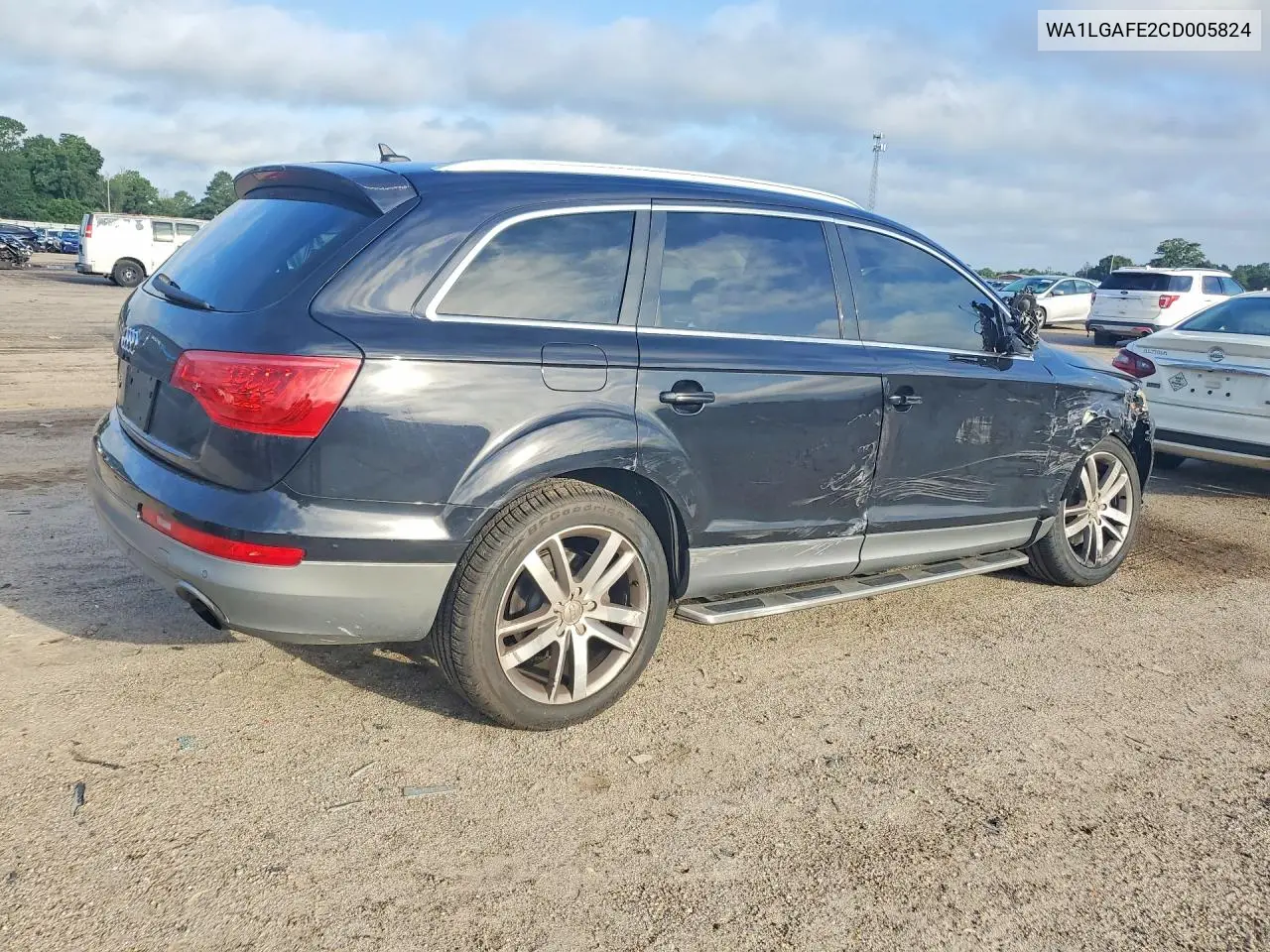 2012 Audi Q7 Premium Plus VIN: WA1LGAFE2CD005824 Lot: 61884686