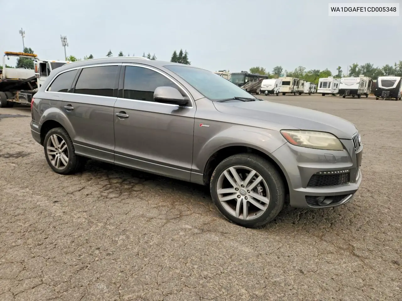 2012 Audi Q7 Prestige VIN: WA1DGAFE1CD005348 Lot: 62127276