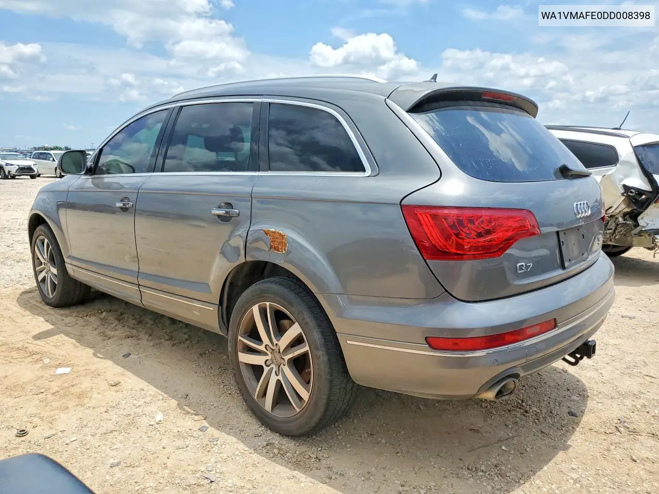 2013 Audi Q7 Prestige VIN: WA1VMAFE0DD008398 Lot: 53297326
