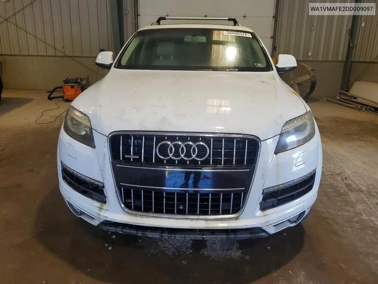 2013 Audi Q7 Prestige VIN: WA1VMAFE2DD009097 Lot: 58686526