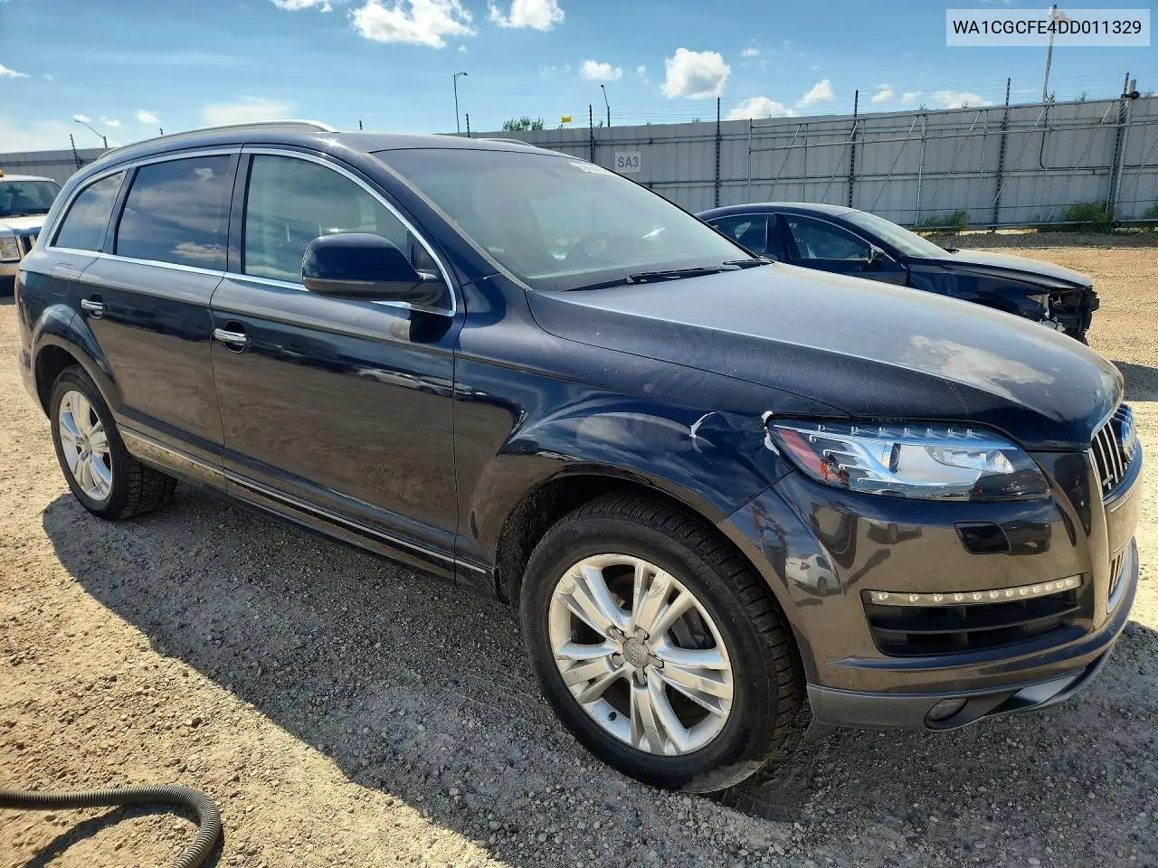 2013 Audi Q7 Premium VIN: WA1CGCFE4DD011329 Lot: 59988806