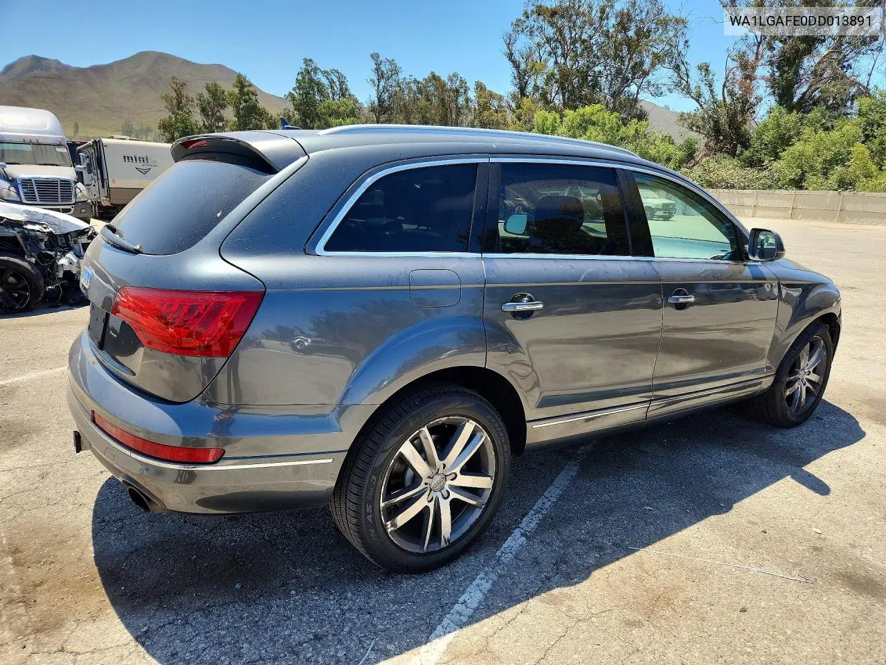 2013 Audi Q7 Premium Plus VIN: WA1LGAFE0DD013891 Lot: 60955736
