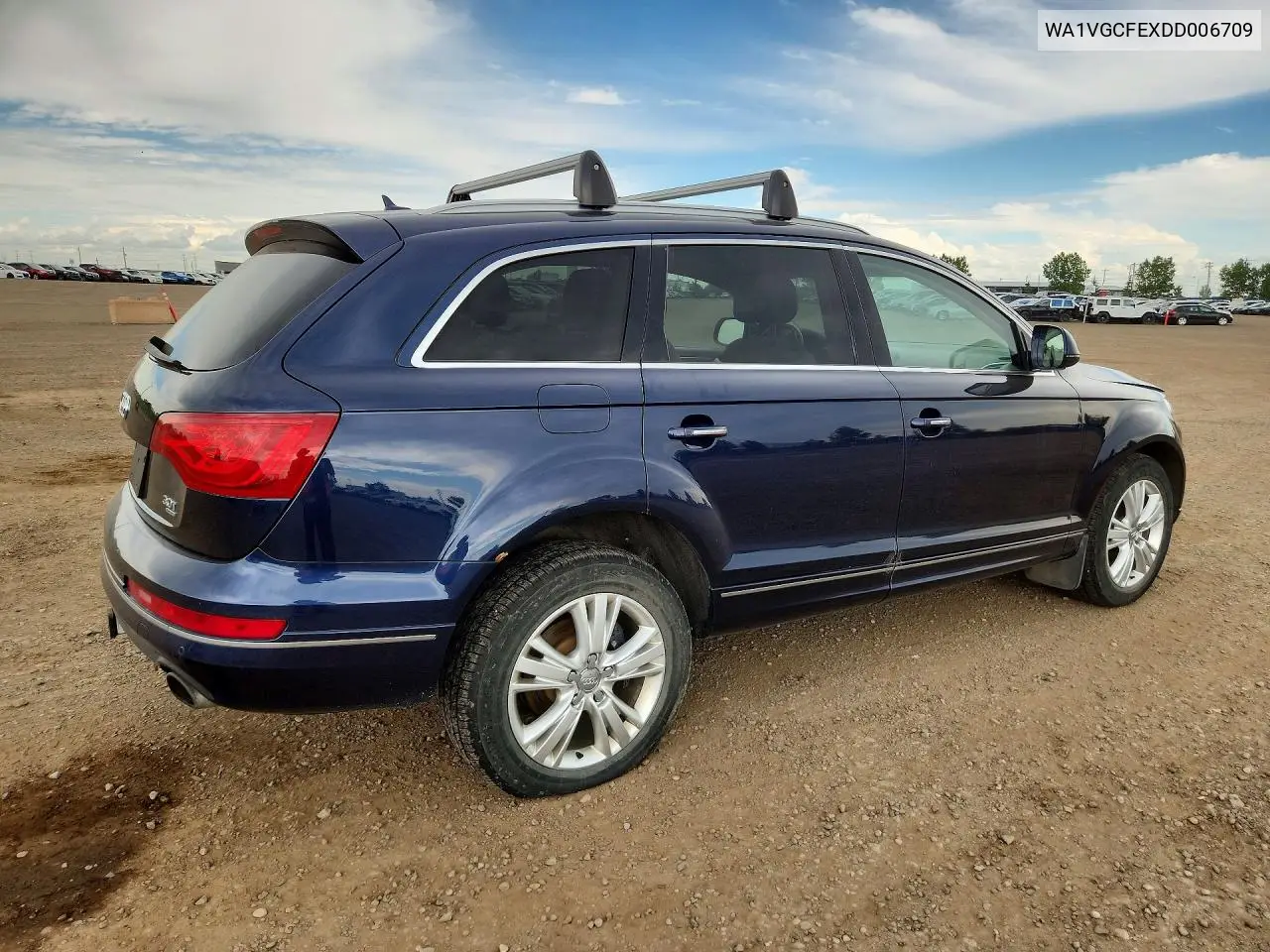 2013 Audi Q7 Prestige VIN: WA1VGCFEXDD006709 Lot: 61468006