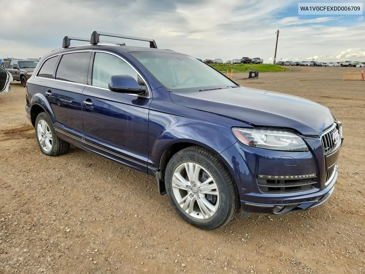 2013 Audi Q7 Prestige VIN: WA1VGCFEXDD006709 Lot: 61468006