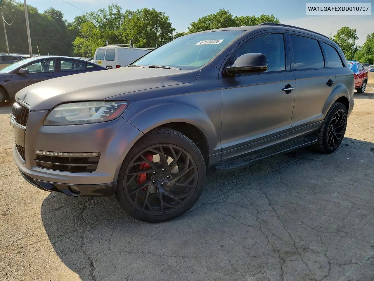 2013 Audi Q7 Premium Plus VIN: WA1LGAFEXDD010707 Lot: 61570606