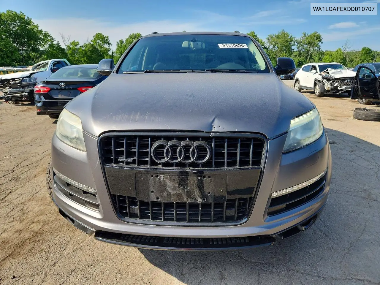2013 Audi Q7 Premium Plus VIN: WA1LGAFEXDD010707 Lot: 61570606