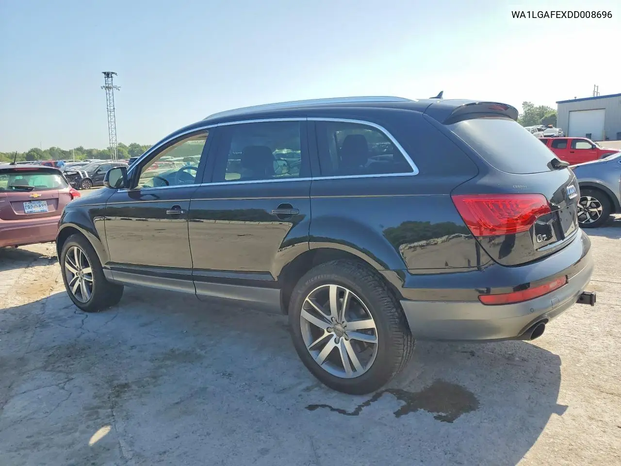 2013 Audi Q7 Premium Plus VIN: WA1LGAFEXDD008696 Lot: 61762316