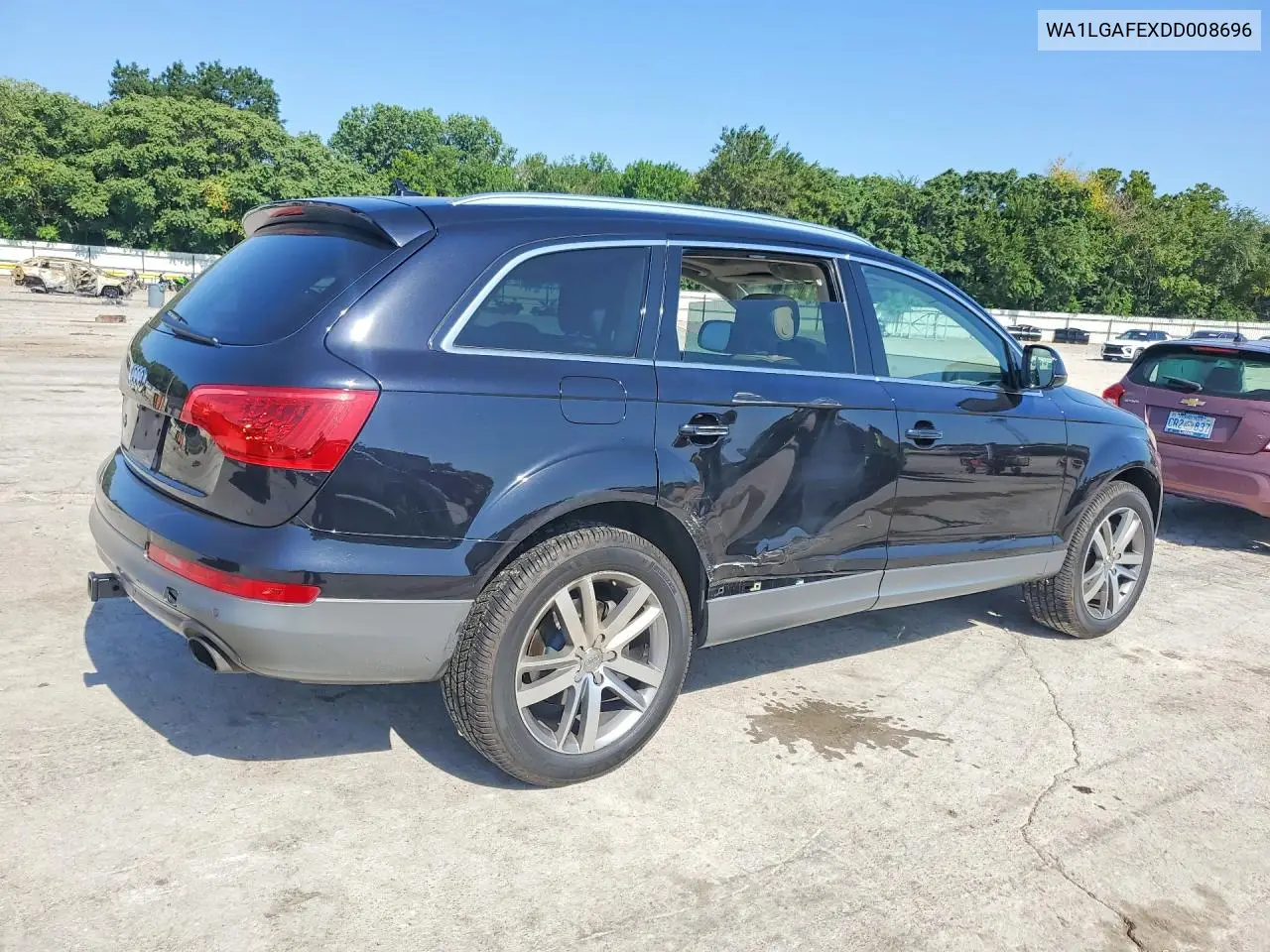 2013 Audi Q7 Premium Plus VIN: WA1LGAFEXDD008696 Lot: 61762316