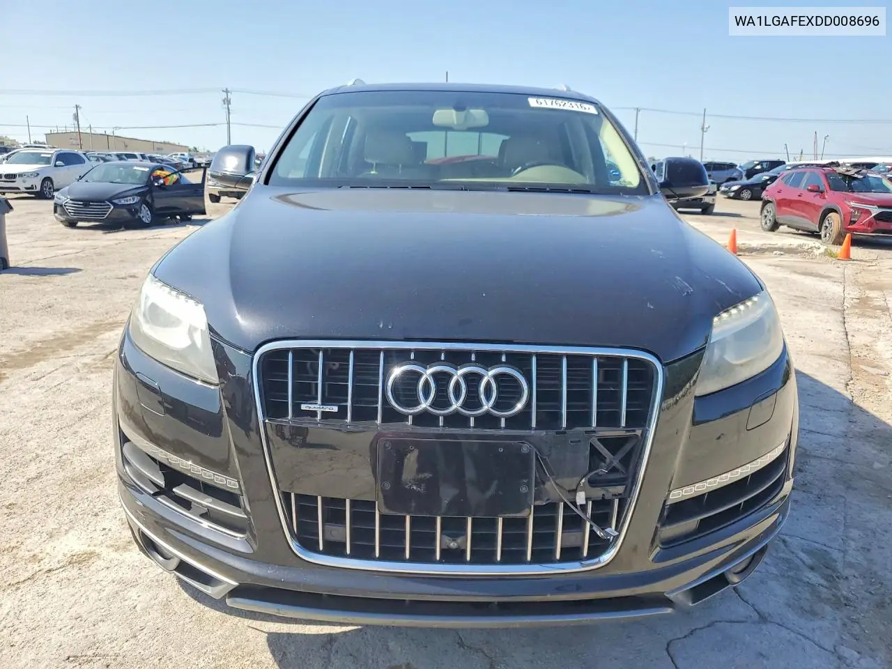 2013 Audi Q7 Premium Plus VIN: WA1LGAFEXDD008696 Lot: 61762316