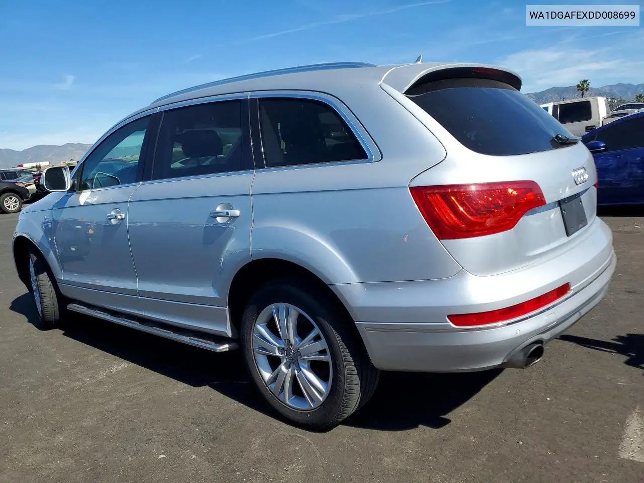 2013 Audi Q7 Prestige VIN: WA1DGAFEXDD008699 Lot: 77239855