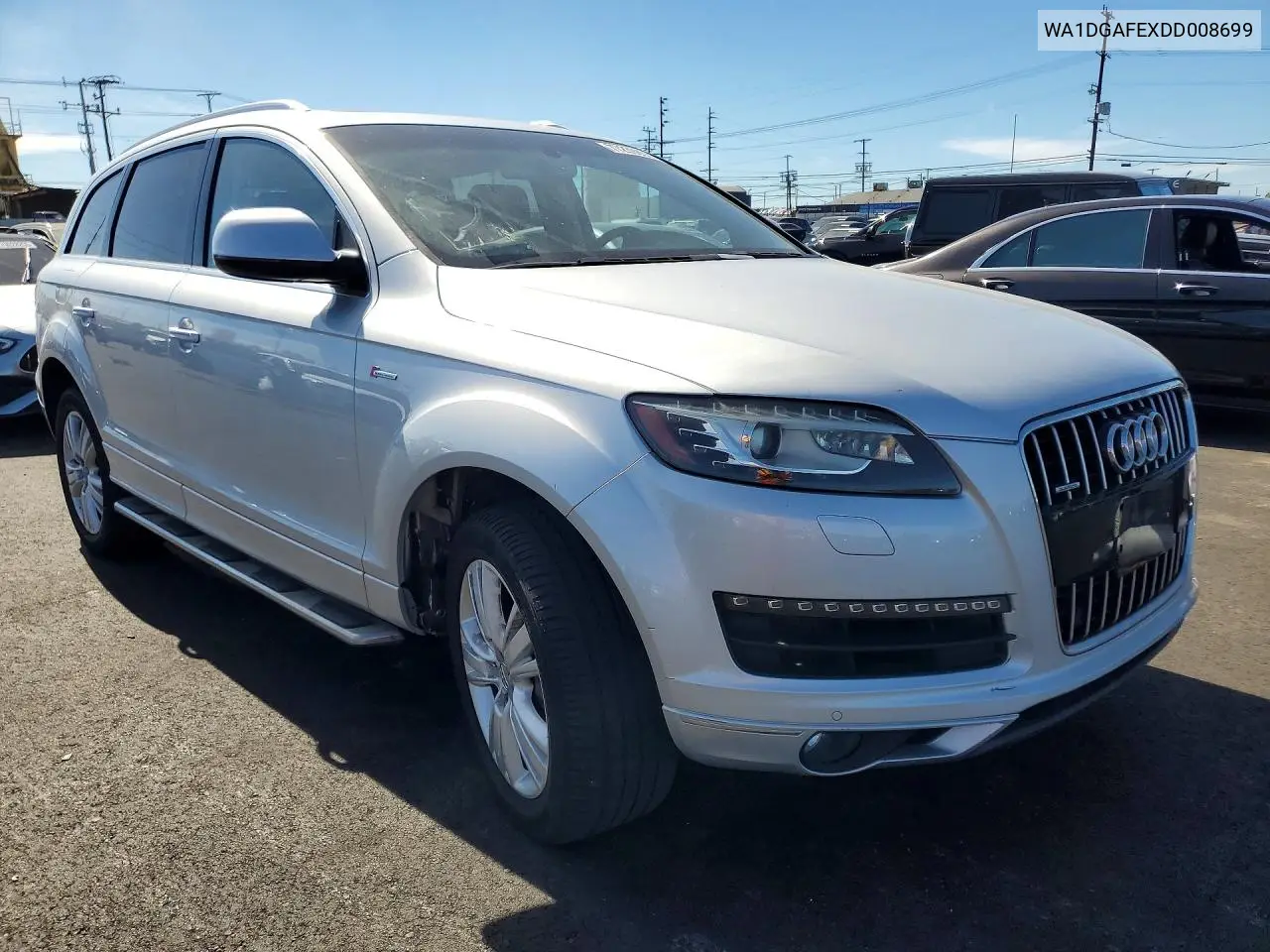 2013 Audi Q7 Prestige VIN: WA1DGAFEXDD008699 Lot: 77239855
