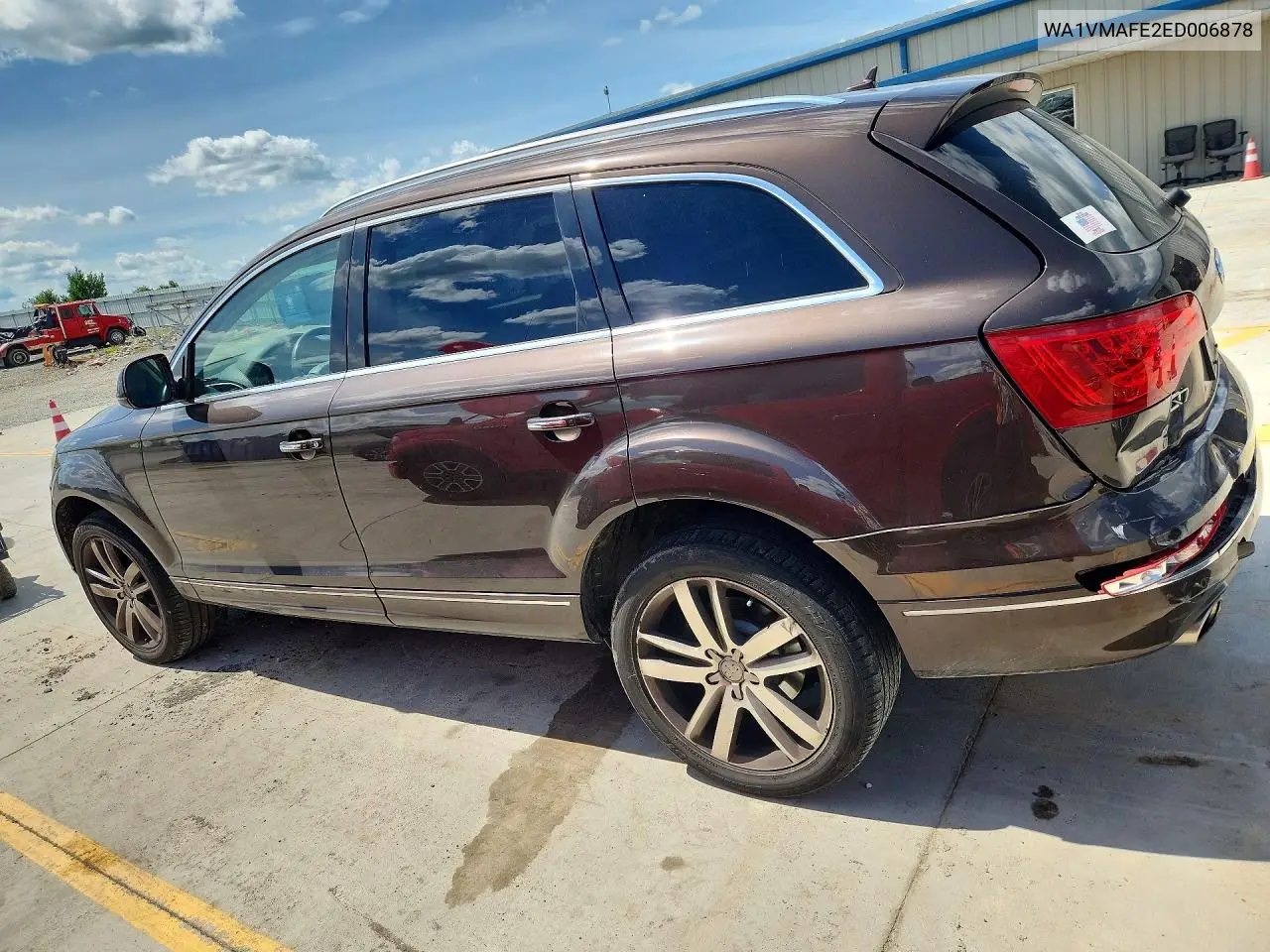 2014 Audi Q7 Prestige VIN: WA1VMAFE2ED006878 Lot: 56952486