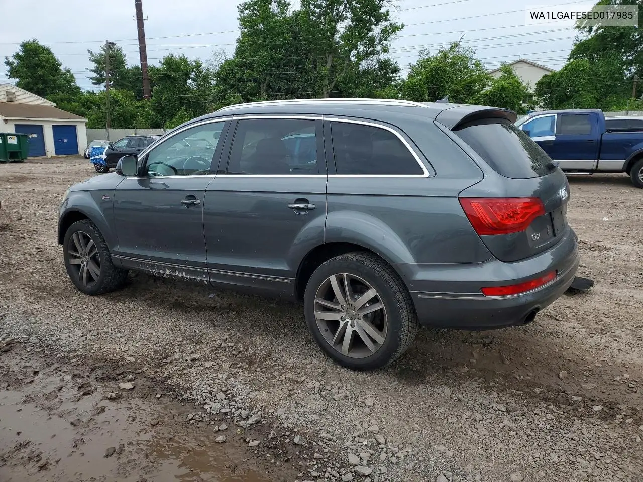 2014 Audi Q7 Premium Plus VIN: WA1LGAFE5ED017985 Lot: 58086316