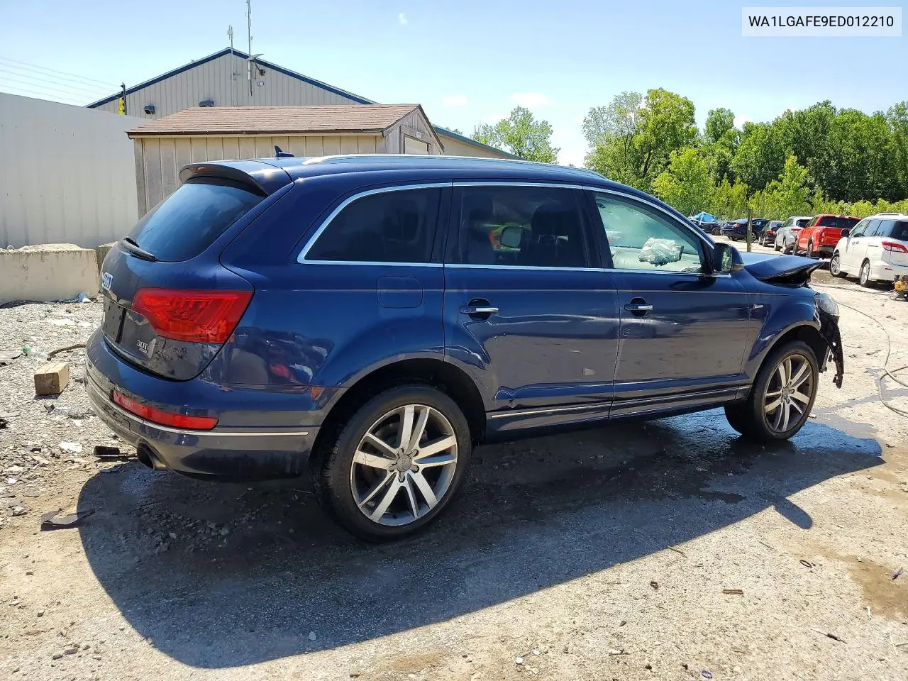 2014 Audi Q7 Premium Plus VIN: WA1LGAFE9ED012210 Lot: 58568166