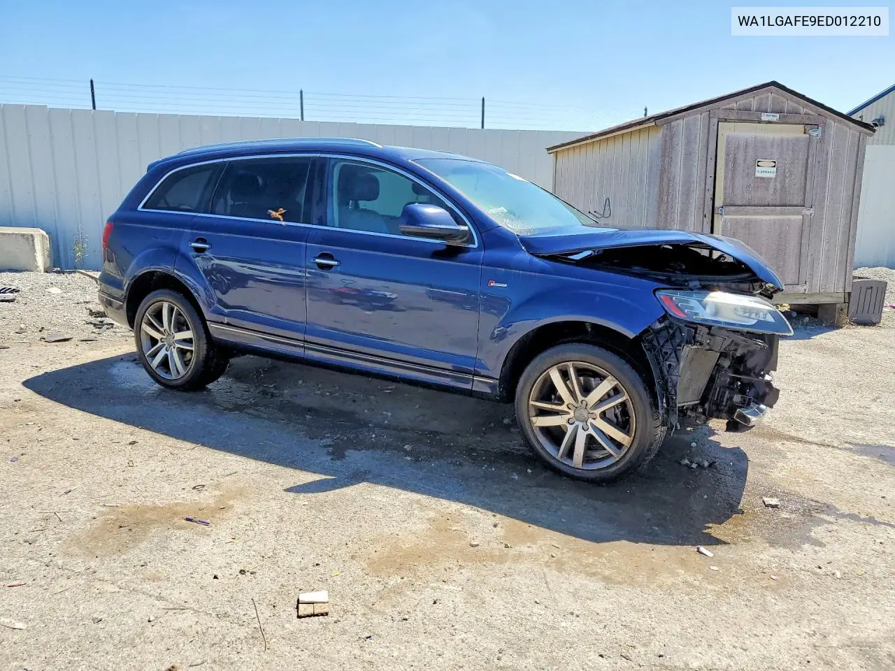 2014 Audi Q7 Premium Plus VIN: WA1LGAFE9ED012210 Lot: 58568166