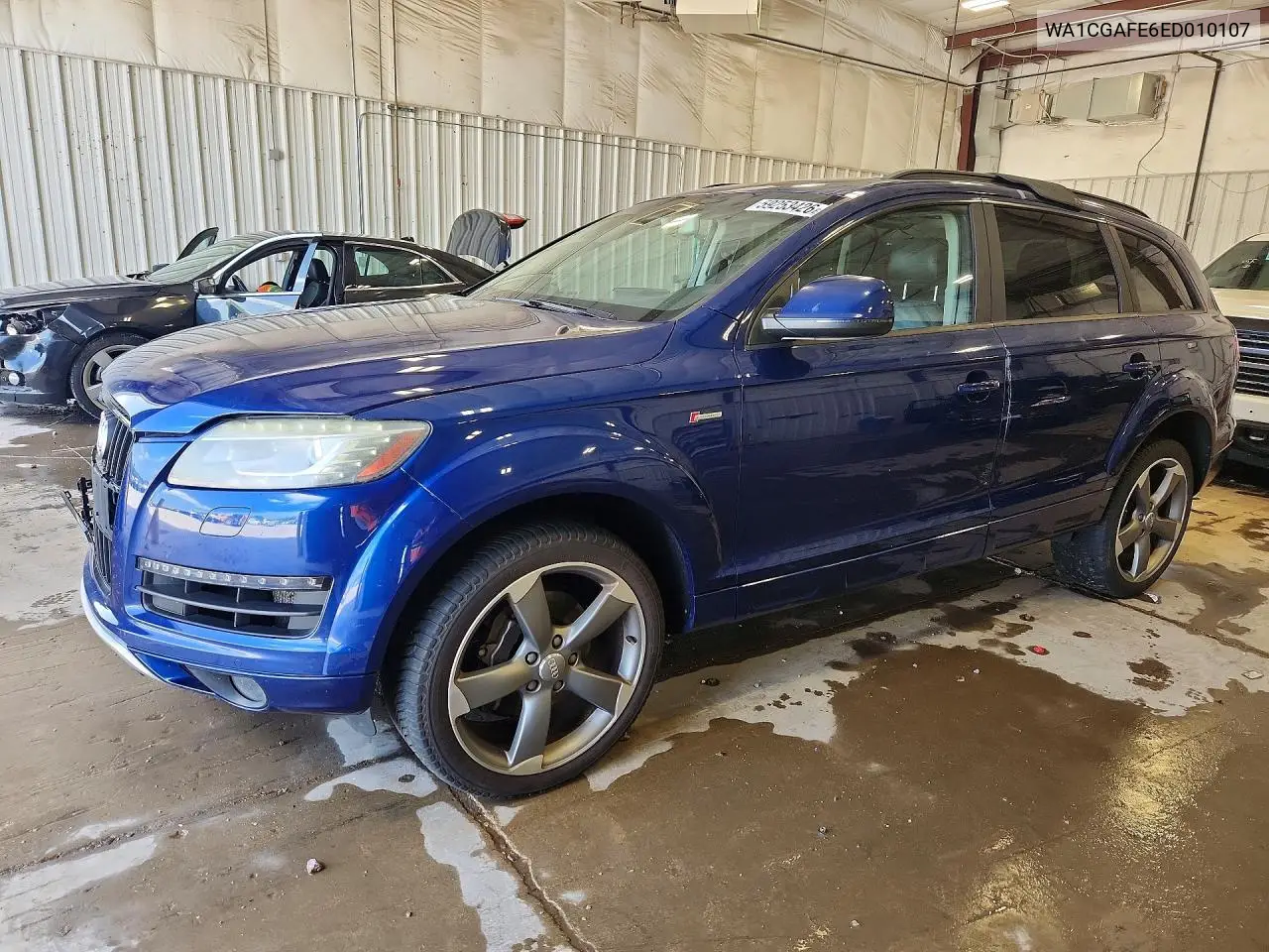 2014 Audi Q7 Premium VIN: WA1CGAFE6ED010107 Lot: 59253426
