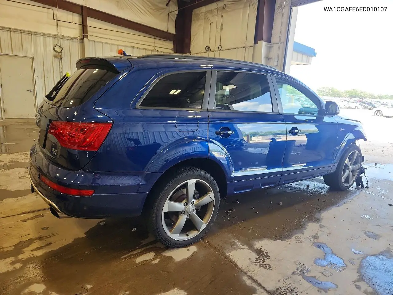 2014 Audi Q7 Premium VIN: WA1CGAFE6ED010107 Lot: 59253426