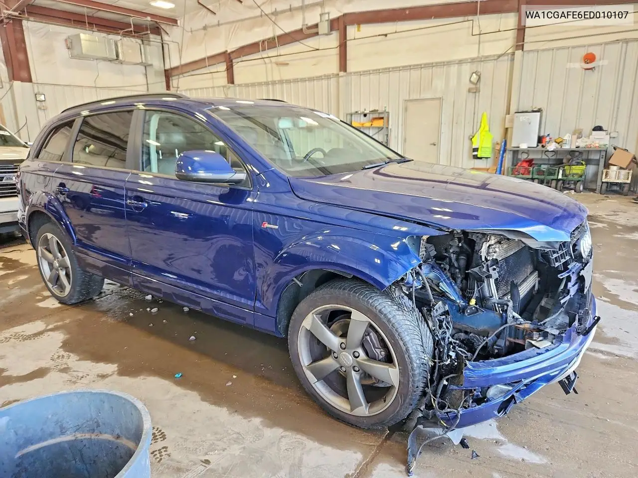 2014 Audi Q7 Premium VIN: WA1CGAFE6ED010107 Lot: 59253426