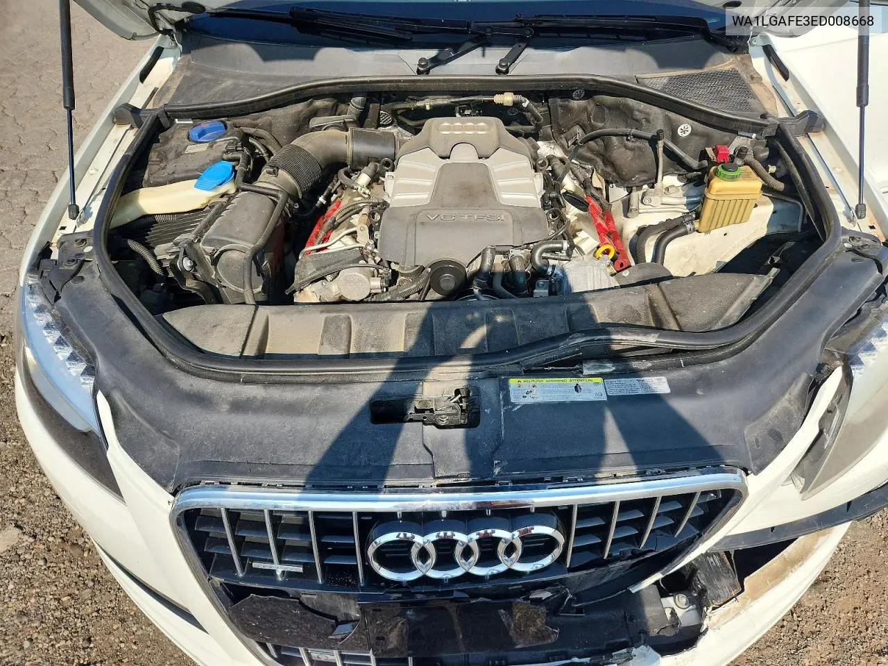 2014 Audi Q7 Premium Plus VIN: WA1LGAFE3ED008668 Lot: 60085726
