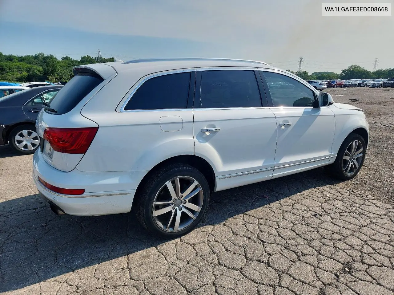2014 Audi Q7 Premium Plus VIN: WA1LGAFE3ED008668 Lot: 60085726