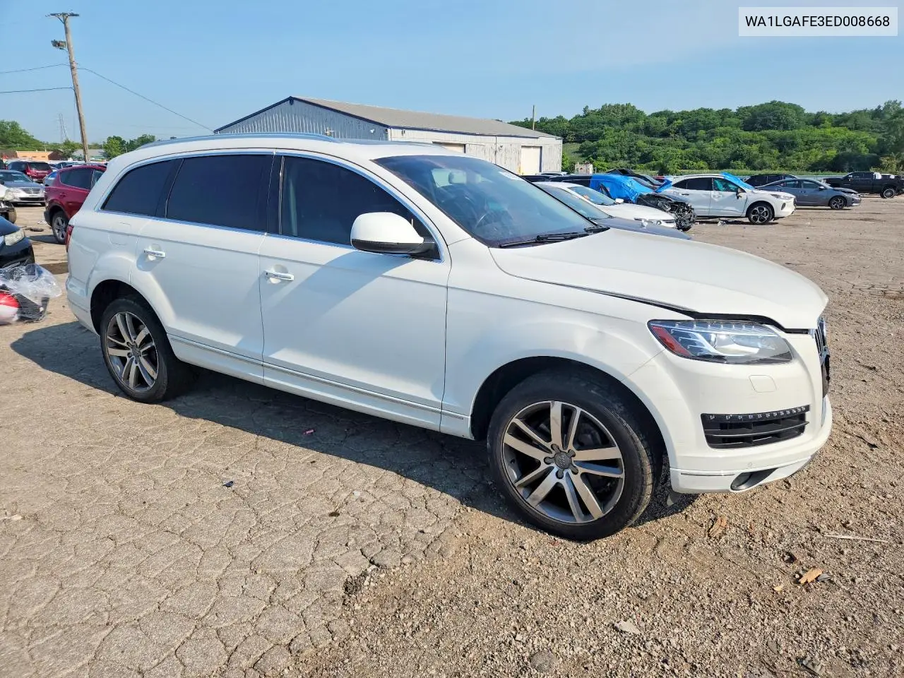 2014 Audi Q7 Premium Plus VIN: WA1LGAFE3ED008668 Lot: 60085726