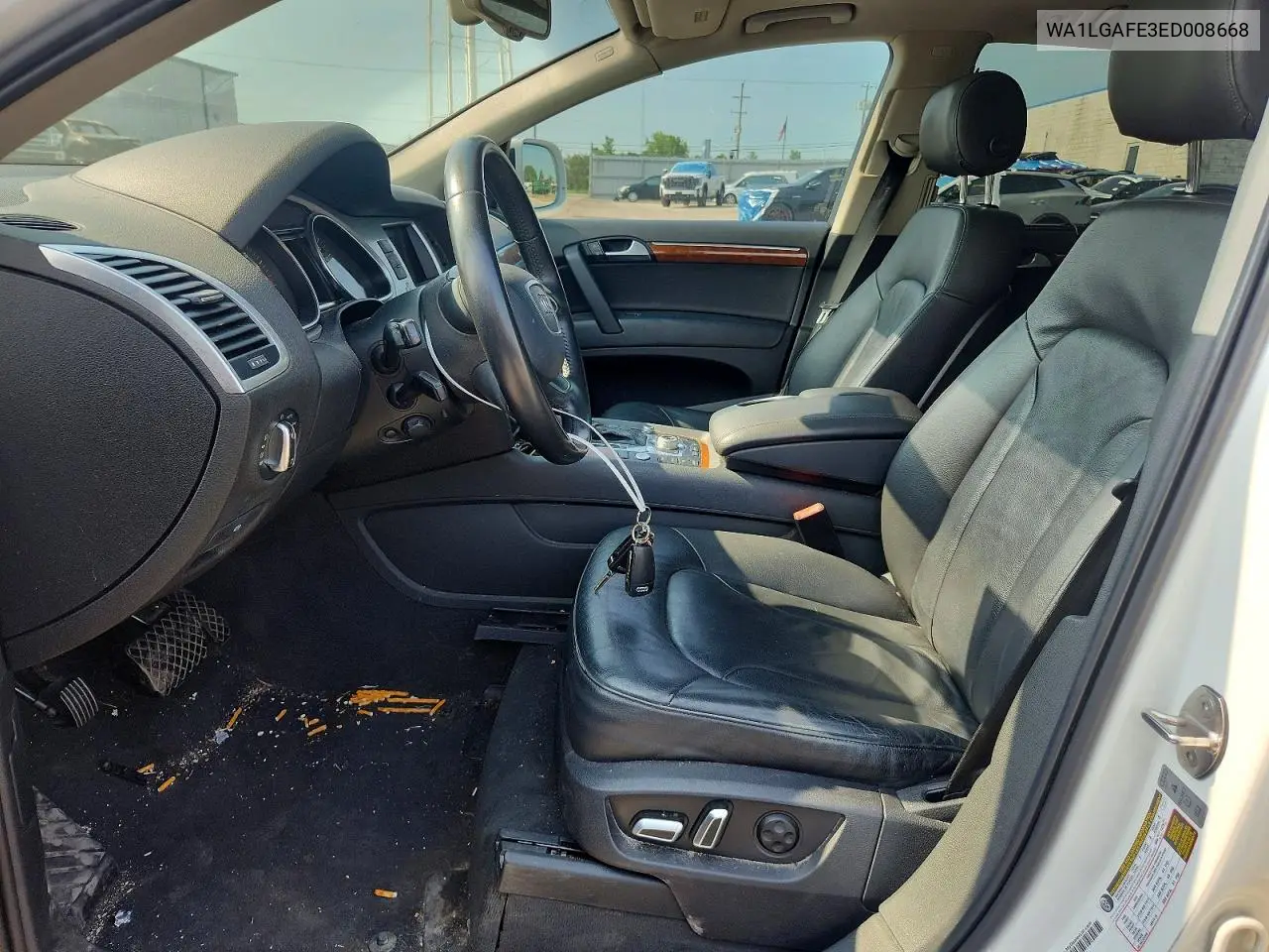 2014 Audi Q7 Premium Plus VIN: WA1LGAFE3ED008668 Lot: 60085726
