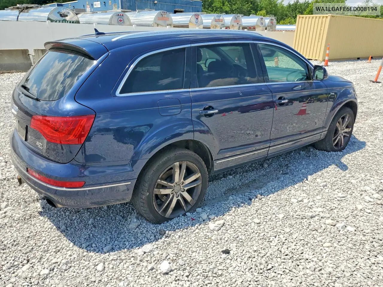 2014 Audi Q7 Premium Plus VIN: WA1LGAFE6ED008194 Lot: 60390086