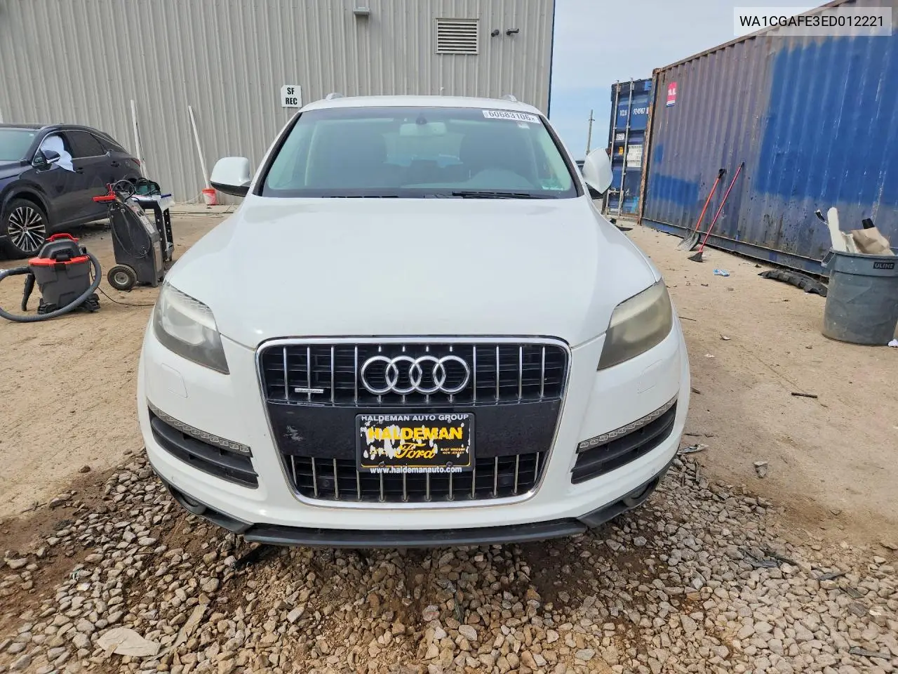2014 Audi Q7 Premium VIN: WA1CGAFE3ED012221 Lot: 60683106