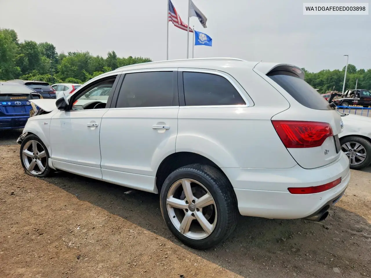 2014 Audi Q7 Prestige VIN: WA1DGAFE0ED003898 Lot: 61241206