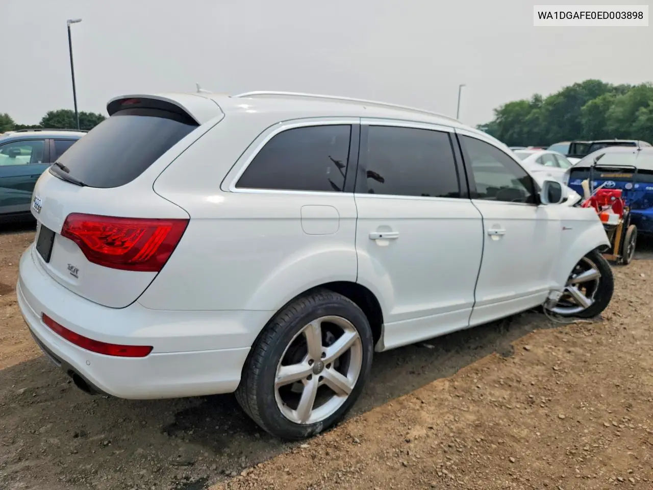 2014 Audi Q7 Prestige VIN: WA1DGAFE0ED003898 Lot: 61241206