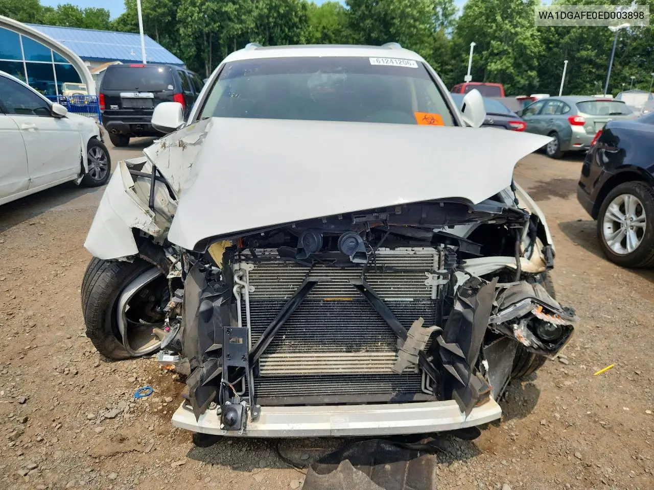 2014 Audi Q7 Prestige VIN: WA1DGAFE0ED003898 Lot: 61241206