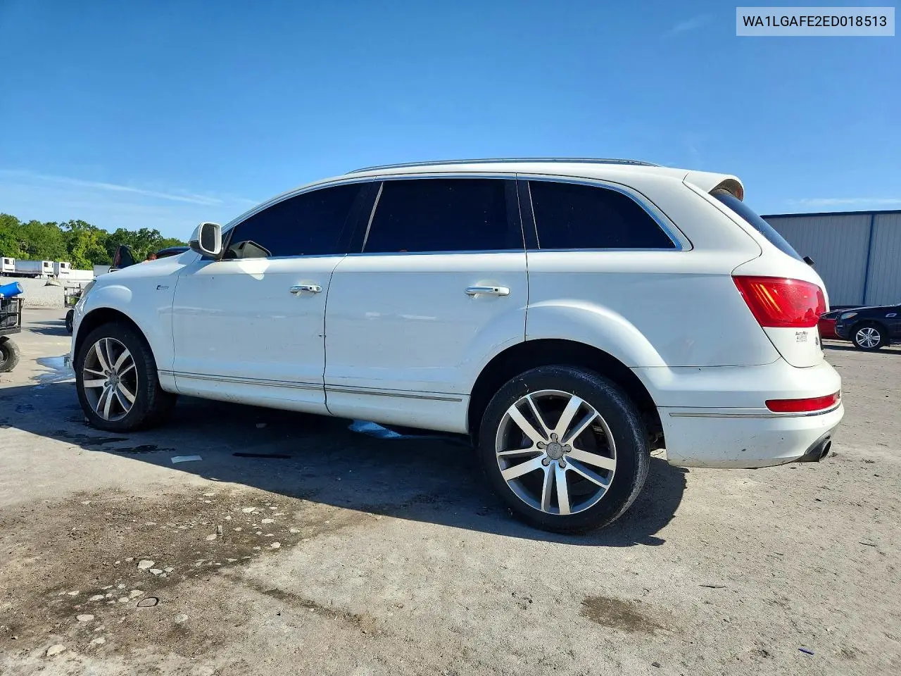 2014 Audi Q7 Premium Plus VIN: WA1LGAFE2ED018513 Lot: 61242096