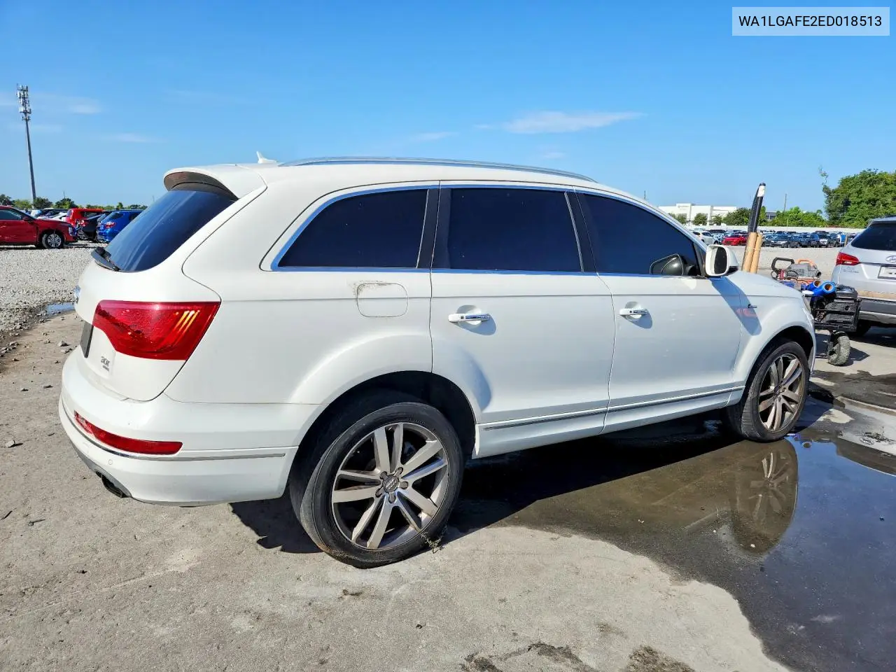 2014 Audi Q7 Premium Plus VIN: WA1LGAFE2ED018513 Lot: 61242096