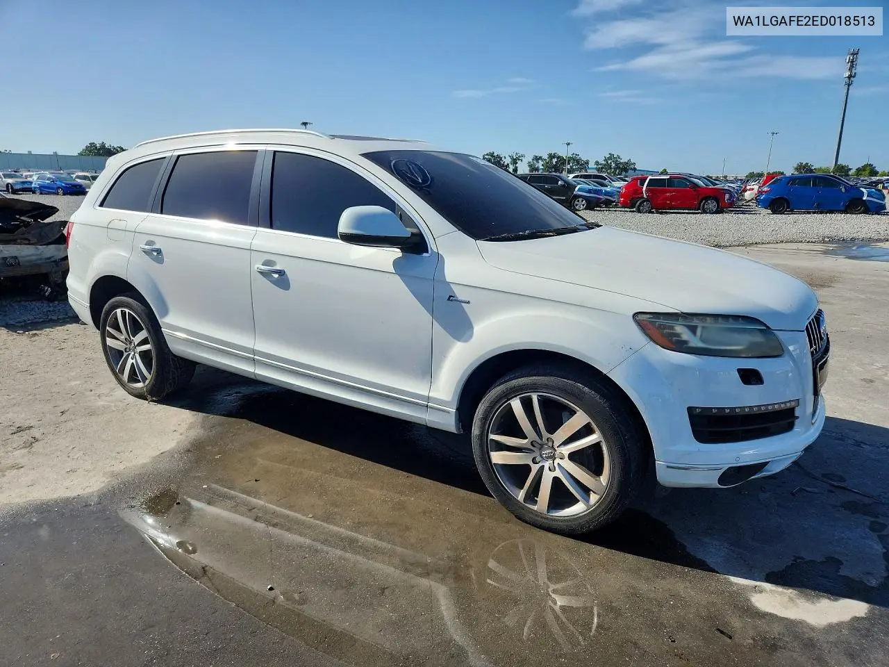 2014 Audi Q7 Premium Plus VIN: WA1LGAFE2ED018513 Lot: 61242096