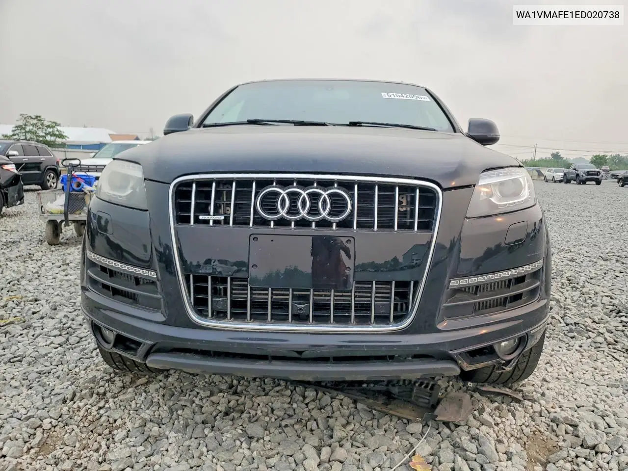 2014 Audi Q7 Prestige VIN: WA1VMAFE1ED020738 Lot: 61542096