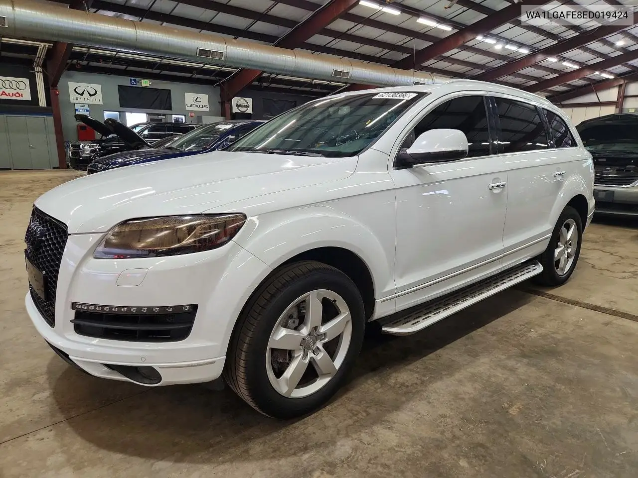 2014 Audi Q7 Premium Plus VIN: WA1LGAFE8ED019424 Lot: 62130386