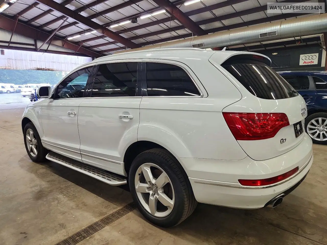 2014 Audi Q7 Premium Plus VIN: WA1LGAFE8ED019424 Lot: 62130386