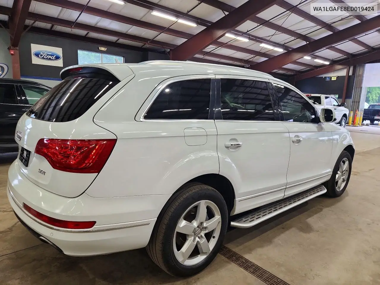2014 Audi Q7 Premium Plus VIN: WA1LGAFE8ED019424 Lot: 62130386