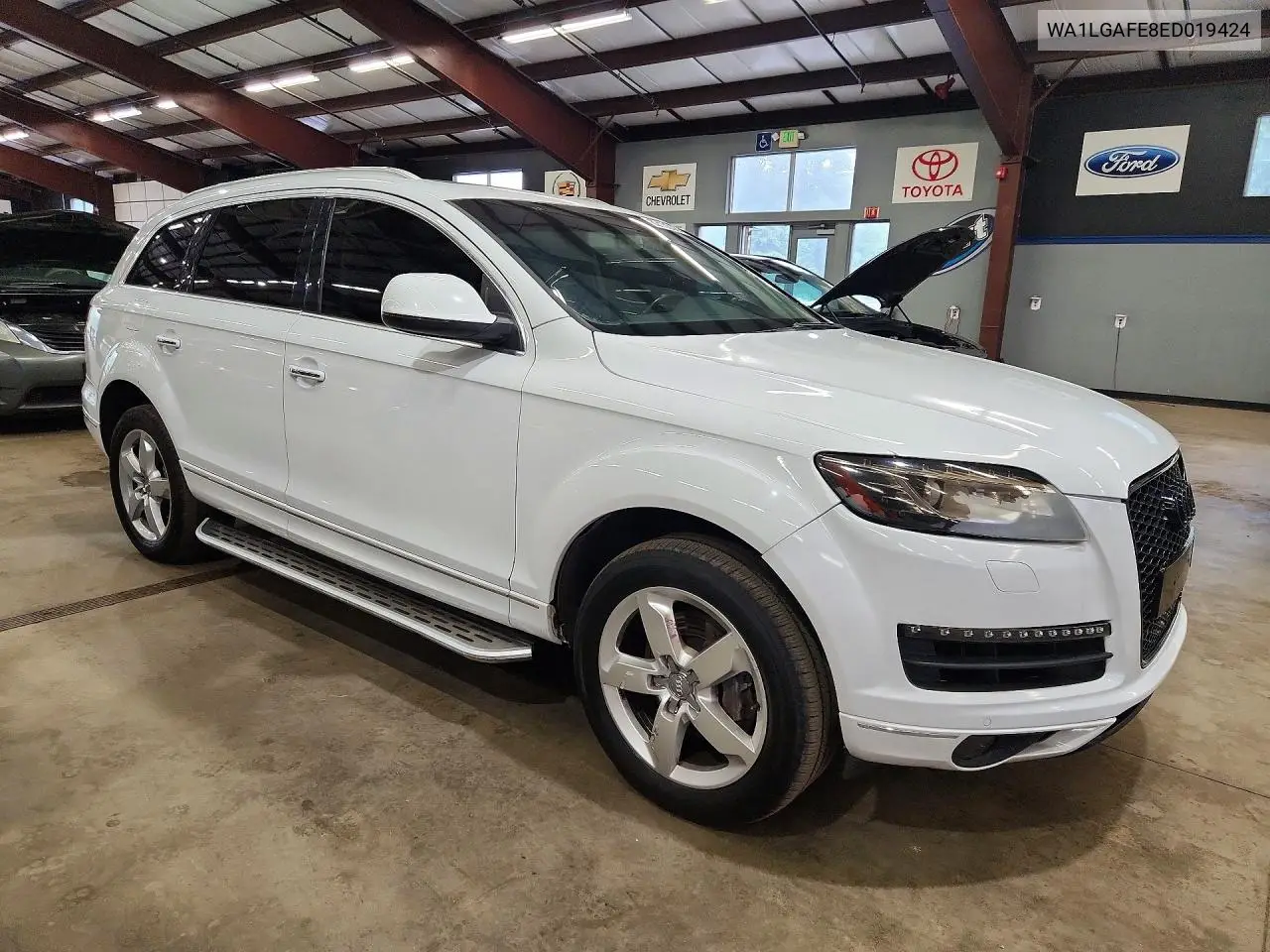 2014 Audi Q7 Premium Plus VIN: WA1LGAFE8ED019424 Lot: 62130386