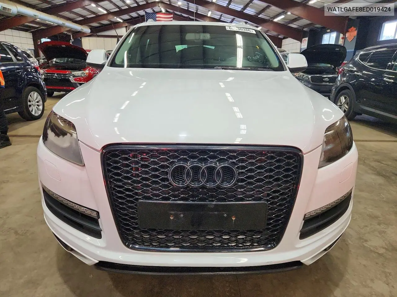 2014 Audi Q7 Premium Plus VIN: WA1LGAFE8ED019424 Lot: 62130386