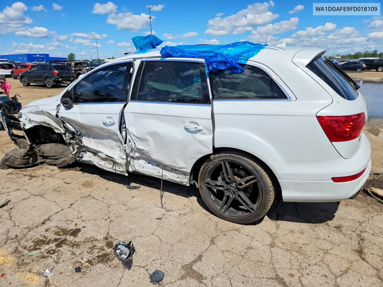 2015 Audi Q7 Prestige VIN: WA1DGAFE9FD018109 Lot: 57836526