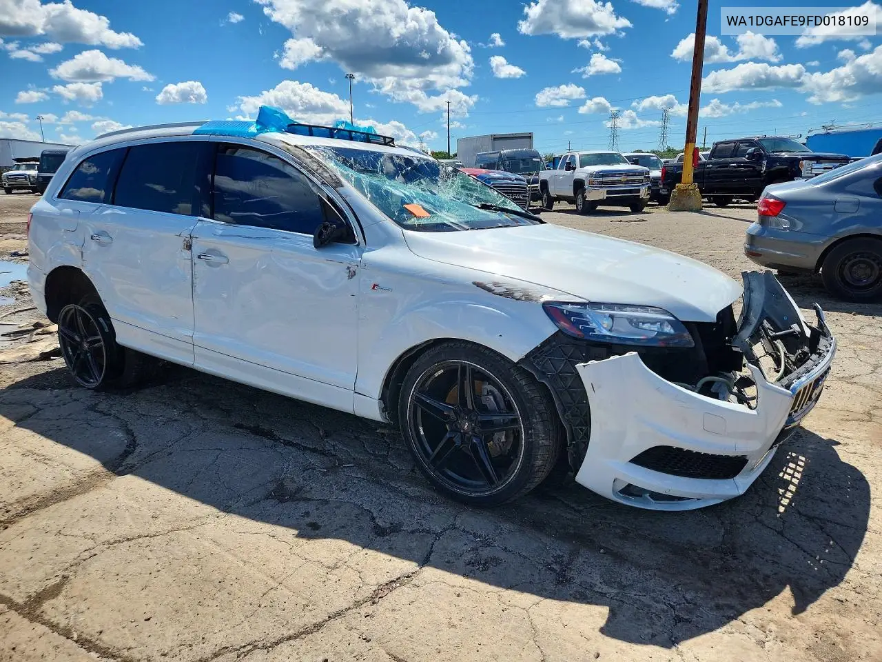 2015 Audi Q7 Prestige VIN: WA1DGAFE9FD018109 Lot: 57836526