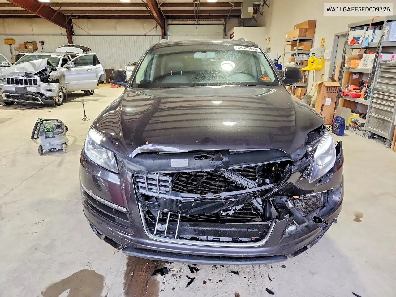 2015 Audi Q7 Premium Plus VIN: WA1LGAFE5FD009726 Lot: 58000626